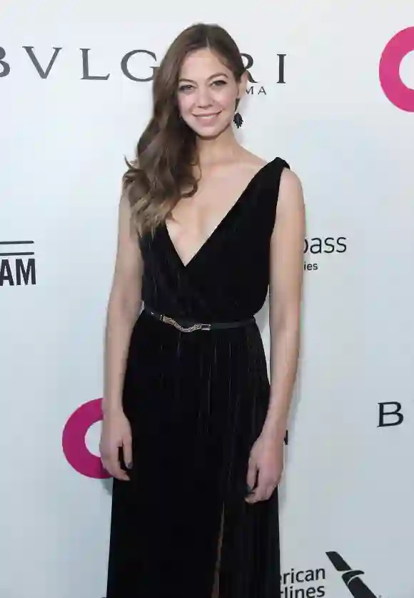 Analeigh Tipton attends the 26th annual Elton John AIDS Foundation Academy Awards Viewing Party
