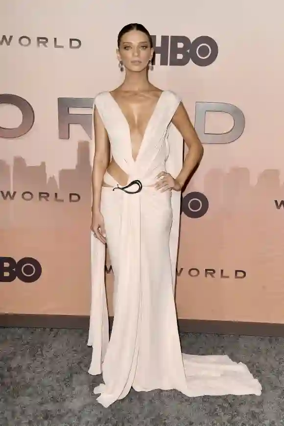 Angela Sarafyan attends the Premiere of HBO's "Westworld" Season 3.