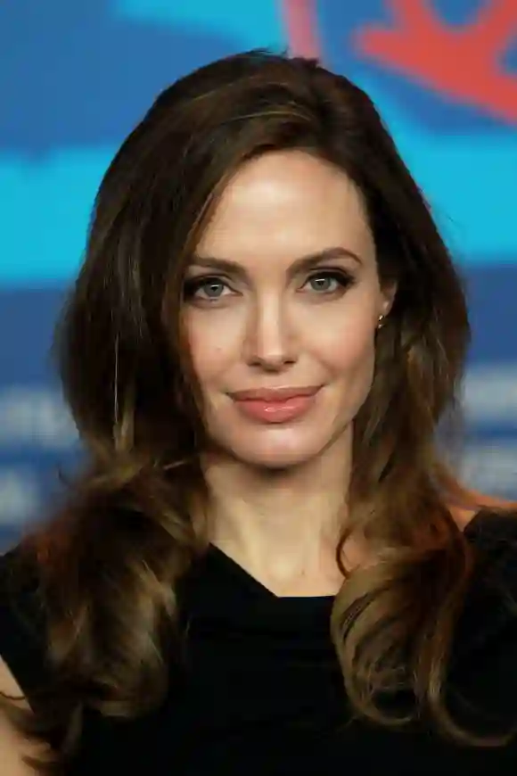 Angelina Jolie attends the "In The Land Of Blood And Honey" Press Conference during day three of the 62nd Berlin International Film Festival