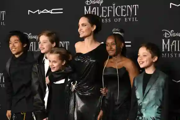 Angelina Jolie Kids Red Carpet