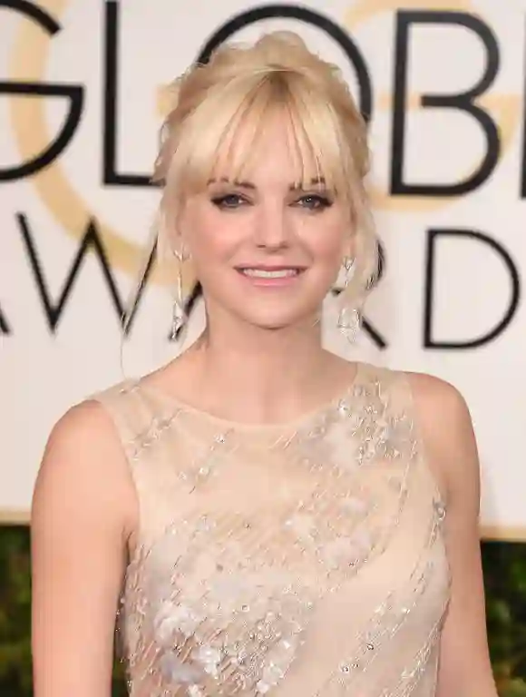 Anna Faris asiste a la 72 edición de los Globos de Oro