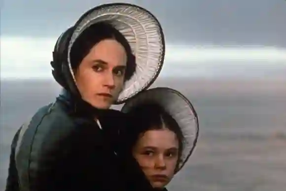 Holly Hunter and Anna Paquin in 'The Piano'