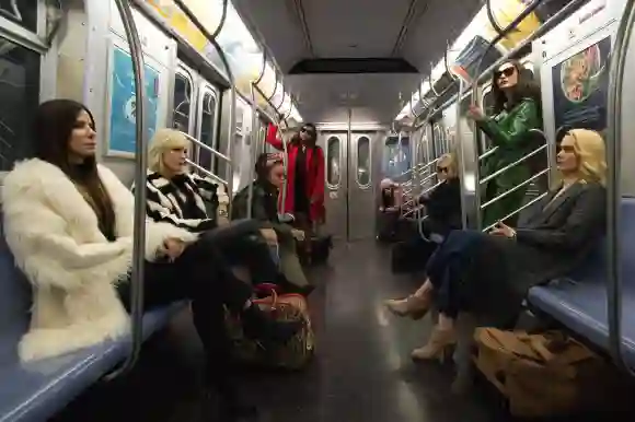 Sandra Bullock Cate Blanchett Rihanna Mindy Kaling Awkwafina Helena Bonham Carter Anne Hathawa