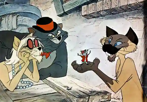 Roquefort & The Alley Cats Film: The Aristocats (USA 1970) Director: Wolfgang Reitherman 11 December 1970 PUBLICATIONxIN