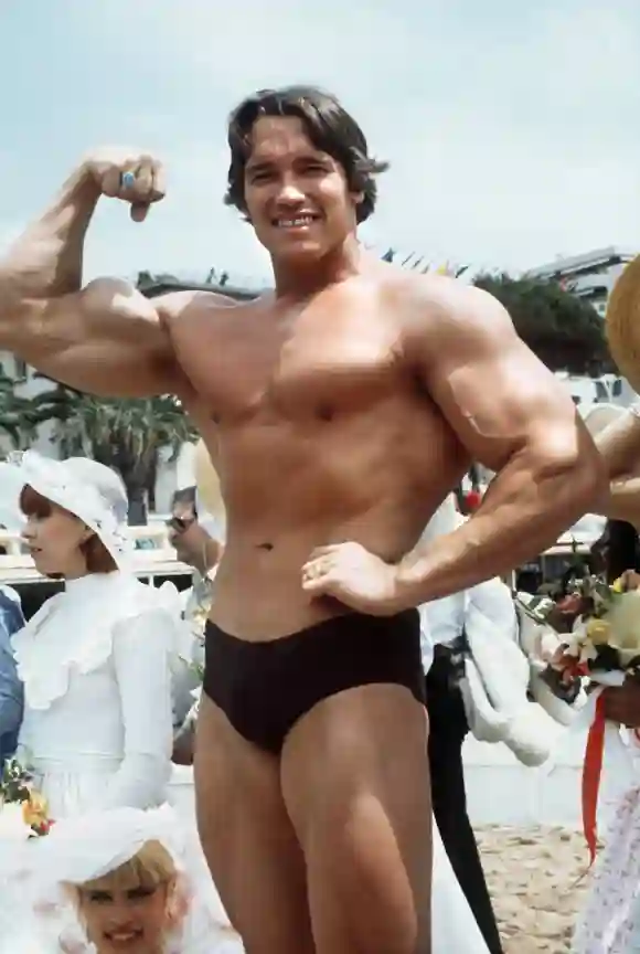 Arnold Schwarzenegger 38ème Festival de Cannes 1977