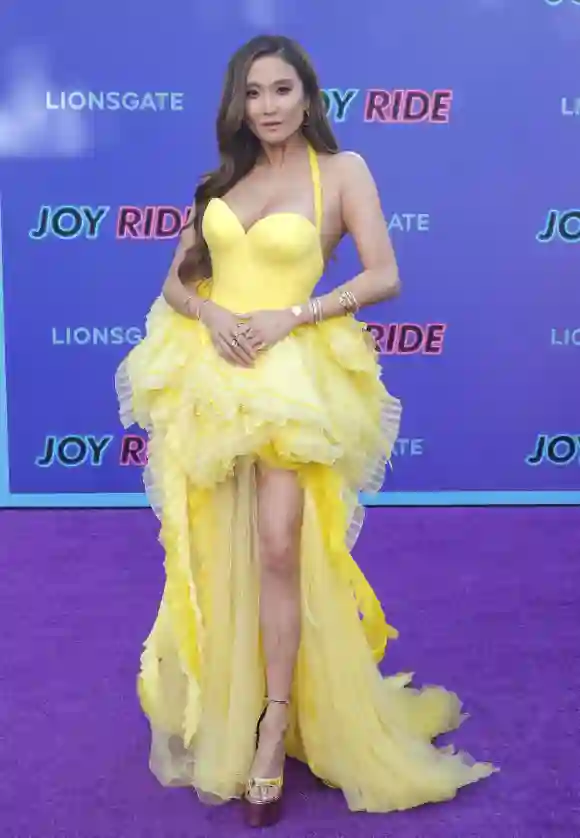 Joy Ride Premiere in Los Angeles LOS ANGELES, CA - JUNE 26: Ashley Park at the LA Premiere of Joyride at the Westwood Vi