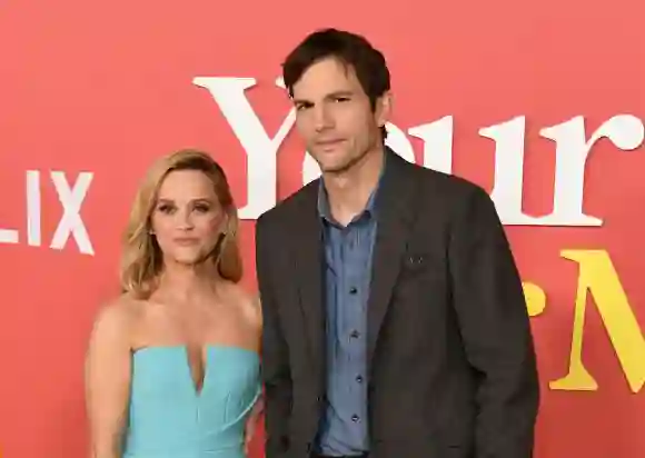 Ashton Kutcher and Reese Witherspoon awkward red carpet photos Your Place or Mine
