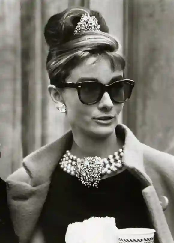 Audrey Hepburn dans "Breakfast at Tiffany's" (Petit déjeuner chez Tiffany)