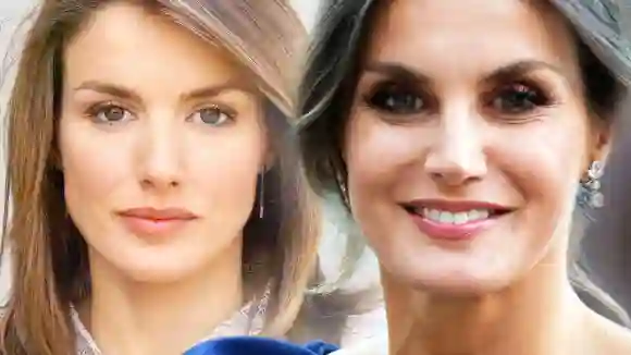 La Reina Letizia de España en el pasado