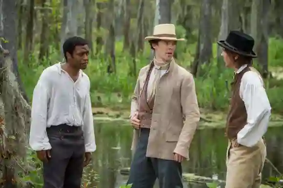 Chiwefel Ejiofor, Benedict Cumberbatch, et Paul Dano '12 Years a Slave' 2013