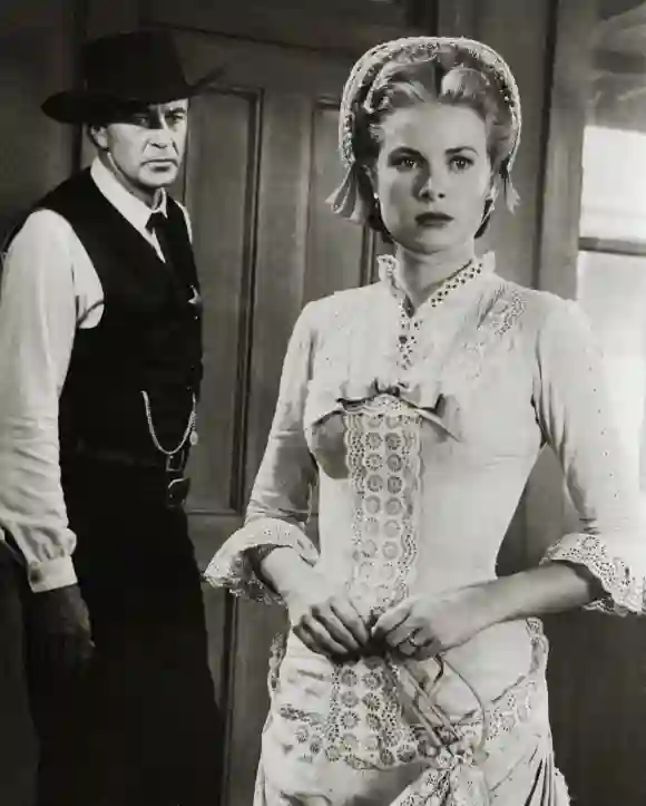 'High Noon' Grace Kelly and Gary Cooper 1952