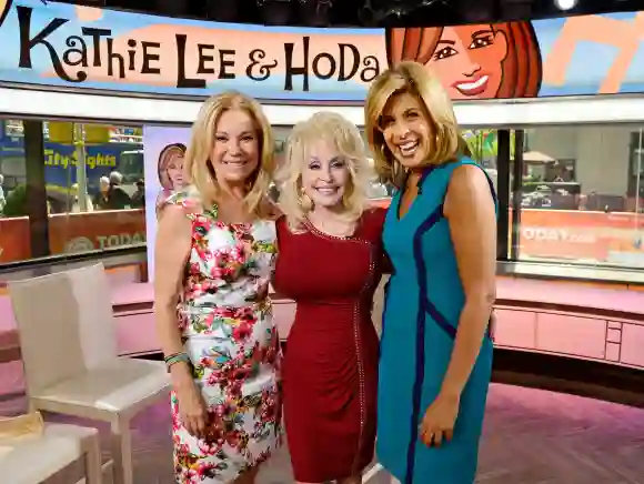 'The Today Show' Hoda Kotb and Kathy Lee Gifford with Dolly Parton