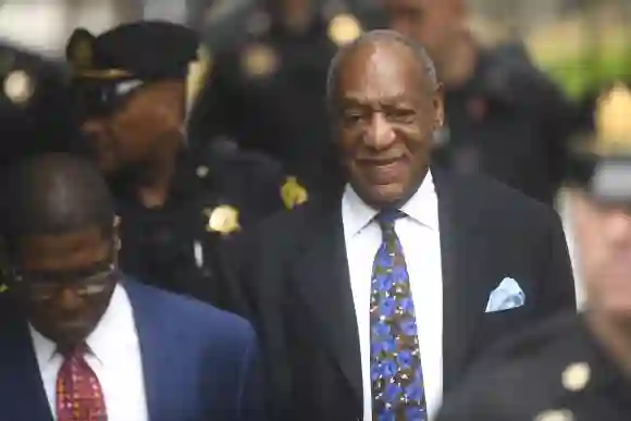 Bill Cosby arrives at the Montgomery County Courthouse on the first day of sentencing in his sexual assault trial.