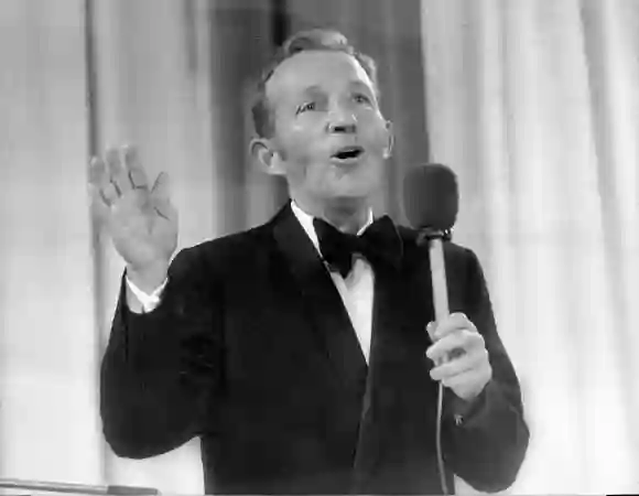 US actor and singer Bing Crosby performs at the Mo