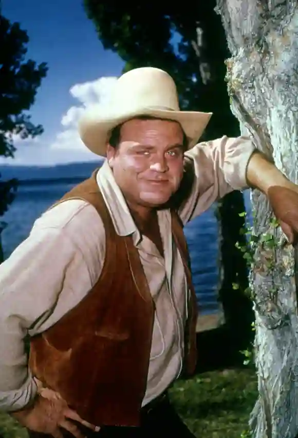 Les acteurs de 'Bonanza': L'acteur Dan Blocker, "Hoss Cartwright".