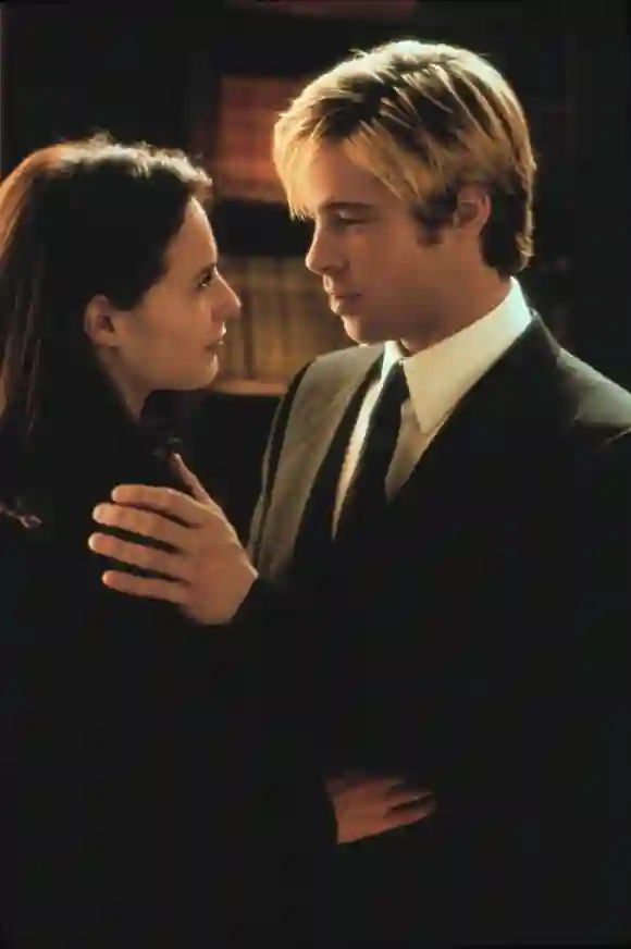 Claire Forlani y Brad Pitt en una escena de la película '¿Conoces a Joe Black?'