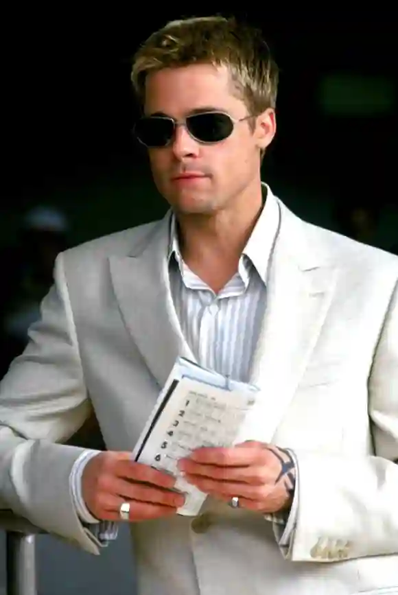 Brad Pitt en una escena de la película 'Ocean's Eleven'