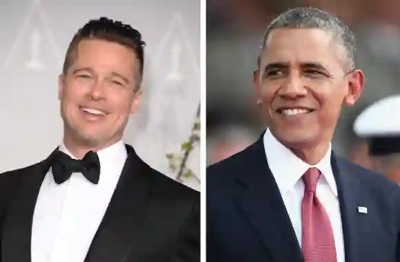 Brad Pitt y Barack Obama