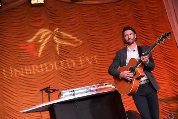 LOUISVILLE, KENTUCKY - MAY 03: Brandon Jenner performs onstage during the 145th Kentucky Derby Unbridled Eve Gala at The Galt House Hotel & Suites Grand Ballroom on May 03, 2019 in Louisville, Kentucky. (Photo by Michael Loccisano/Getty Images for Unbridled Eve)