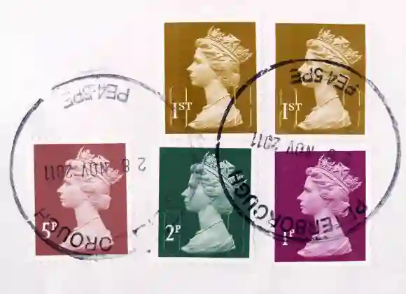 British postage stamps