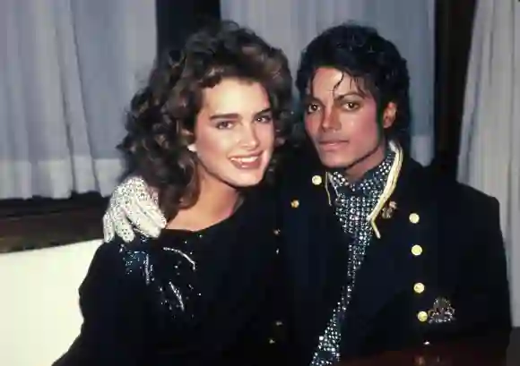 Michael Jackson With Brooke Shields at the Museum Of Natural History in New York City 1984. PUBLICATIONxNOTxINxUSA Copyr