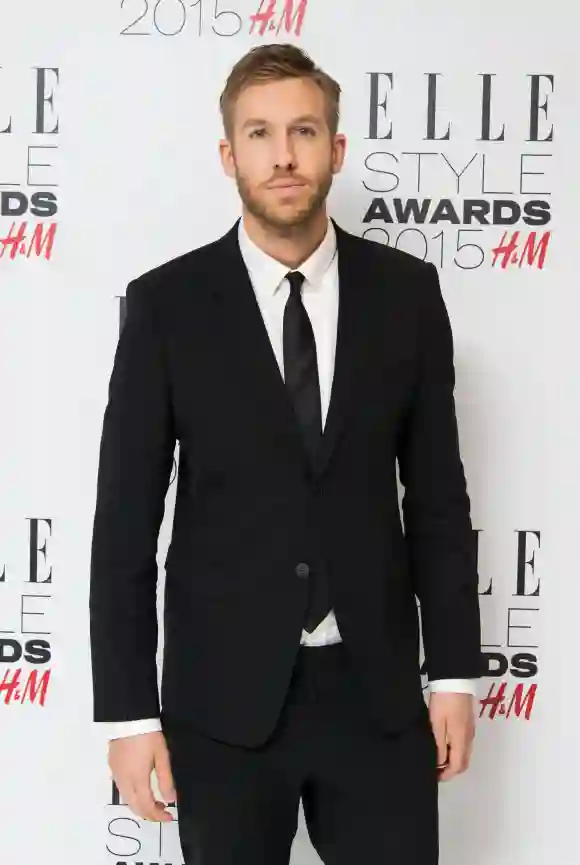 Calvin Harris - today the DJ models for Armani