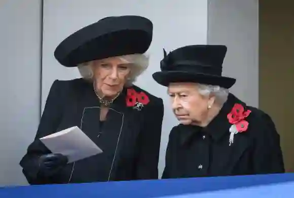 Wreaths Are Laid At The Cenotaph On Remembrance Sunday