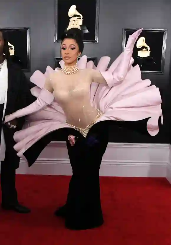 Cardi B attends the 61st Annual GRAMMY Awards.