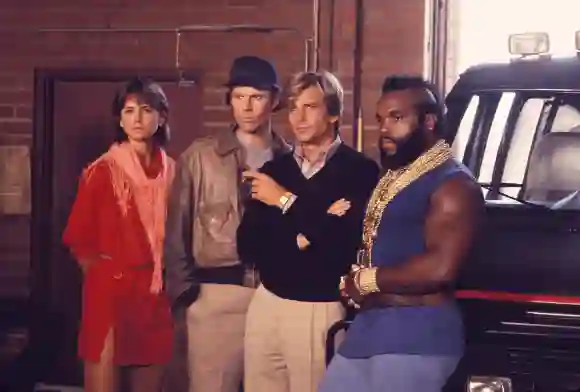Cast of The A Team Then and now actors stars actresses 2021 2022 where are they TV show series Mr. T George Peppard
