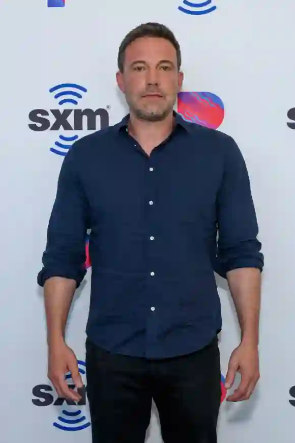 Ben Affleck visita los estudios SiriusXM Hollywood en 2020