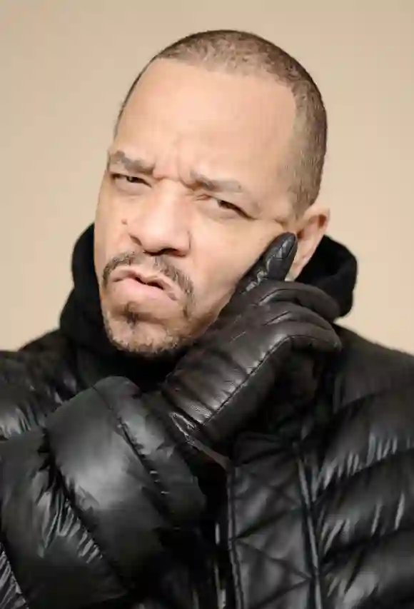 Ice-T Posing for 'Something From Nothing: The Art Of Rap Portraits' - 2012
