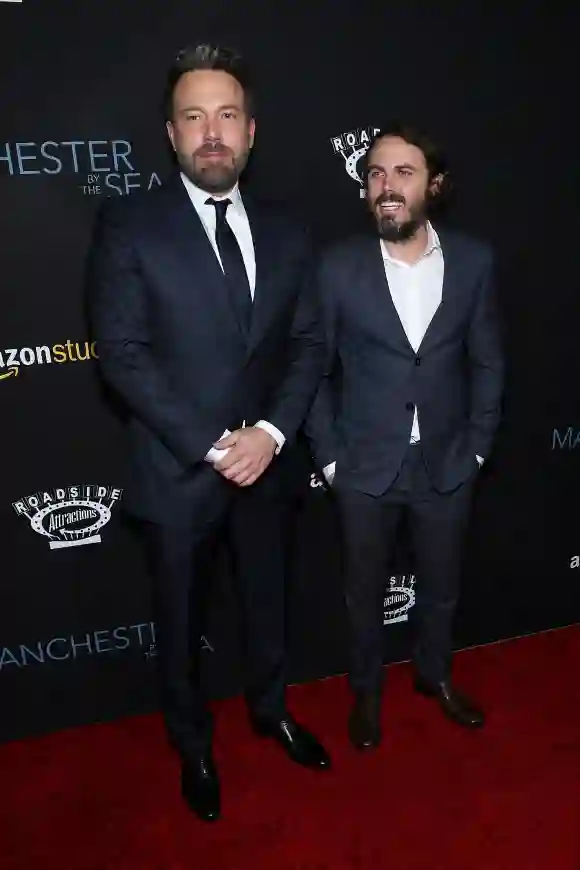 Ben and Casey Affleck at 2016's Premiere Of Amazon Studios' 'Manchester By The Sea'
