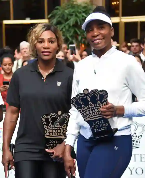 Venus and Serena Williams at the 2019 Palace Invitational At Lotte New York Palace