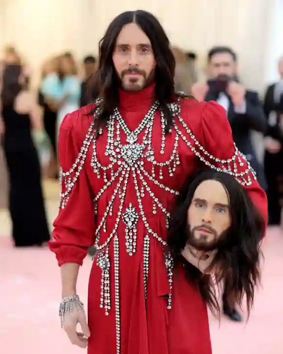 Jared Leto attends The 2019 Met Gala Celebrating Camp: Notes on Fashion