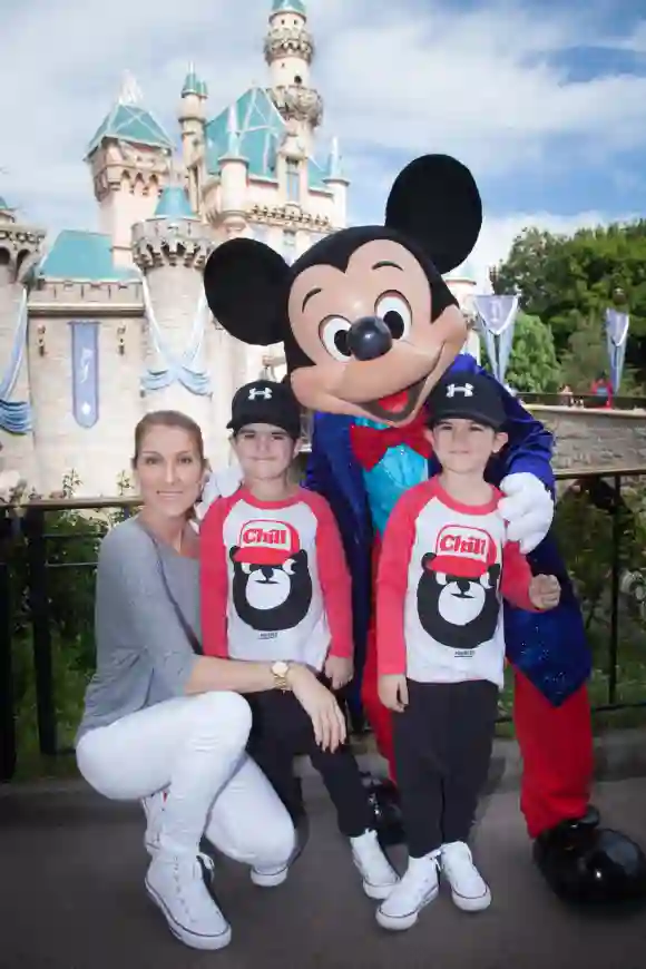 Celine Dion twins sons Eddy Nelson Angelil father Renee photos pictures age 2022 Instagram