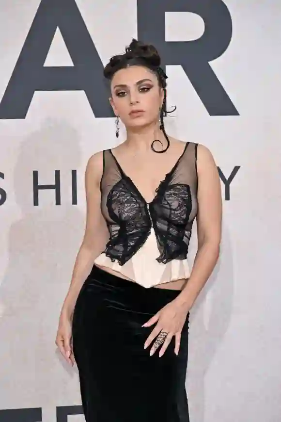 Cannes amfAR Gala Arrivals JR Charli XCX attending the amfAR Gala during the 75th Cannes Film Festival in Cannes, France