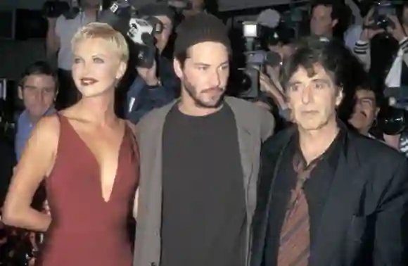 Charlize Theron, Keanu Reeves y Al Pacino