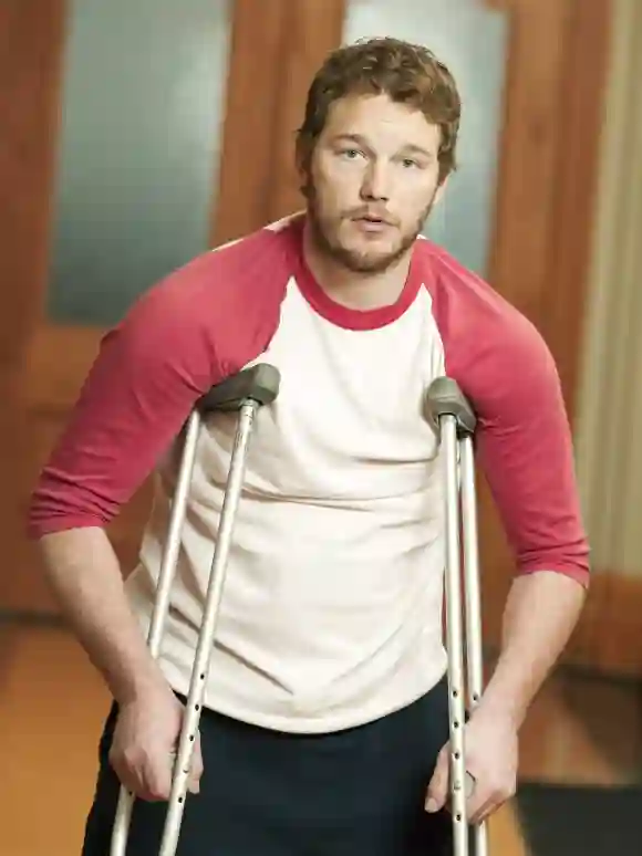Chris Pratt dans le rôle d'"Andy Dwyer" dans "Parks and Recreation" 2009
