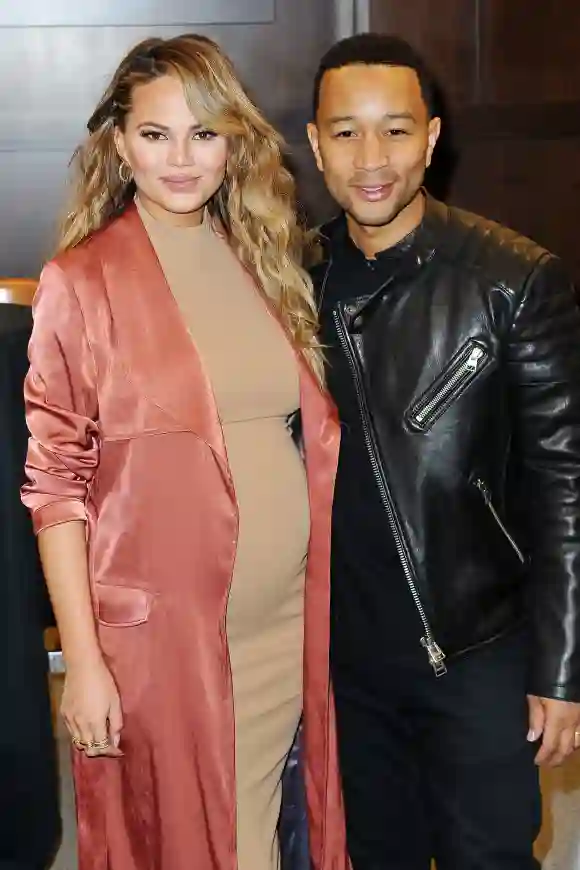 Chrissy Teigen and John Legend attend the 2016 book signing for Teigen's book 'Cravings: Recipes For All The Food You Want To Eat'