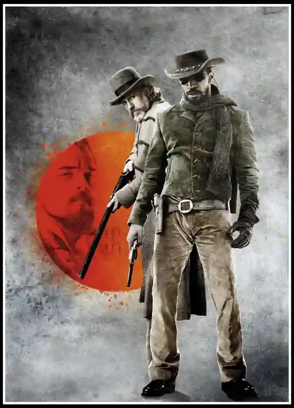 Christoph Waltz and Jamie Foxx in "Django Unchained"