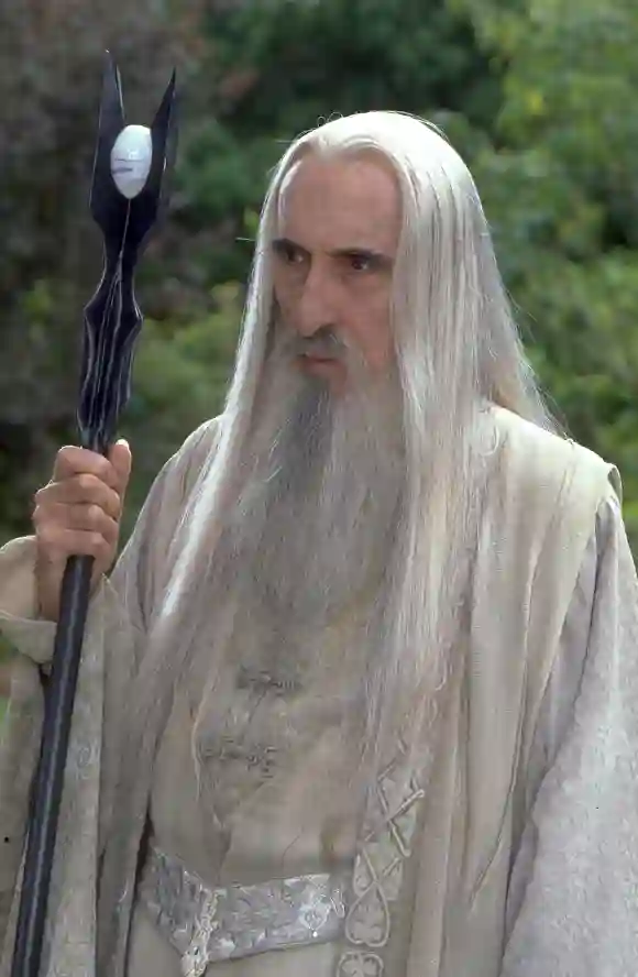 Christopher Lee 'The Lord of the Rings: The Fellowship of the Ring' 2001