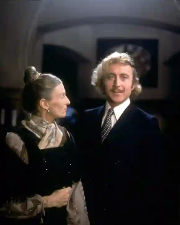 Cloris Leachman and Gene Wilder in 'Young Frankenstein' (1974)