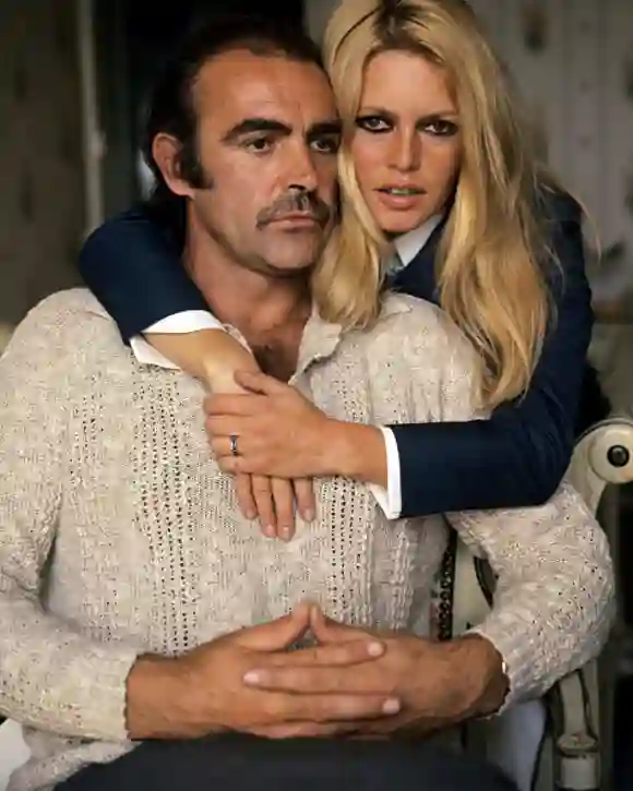Sean Connery y Brigitte Bardot