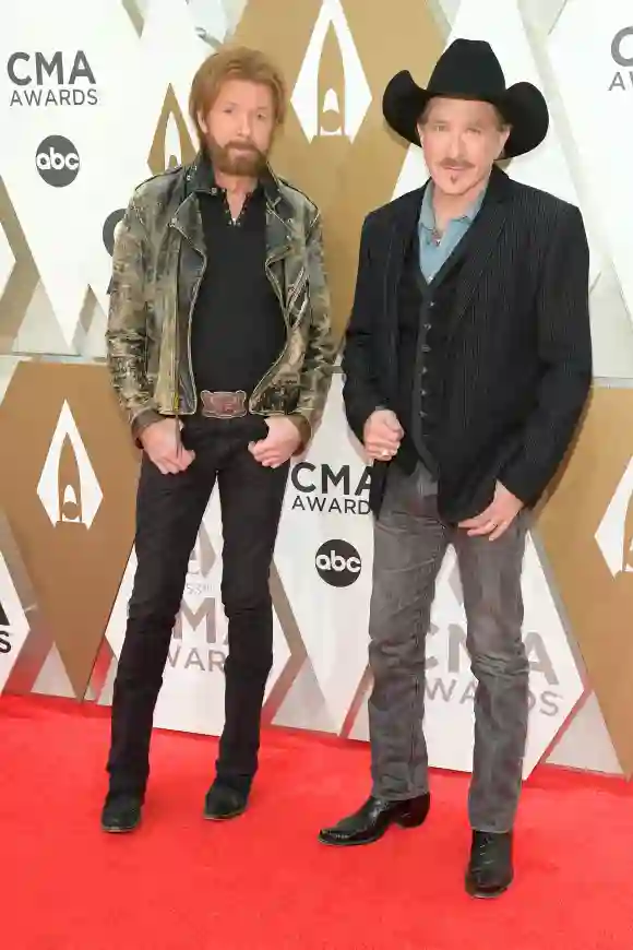 Kix Brooks & Ronnie Dunn attending The 53rd Annual CMA Awards in 2019