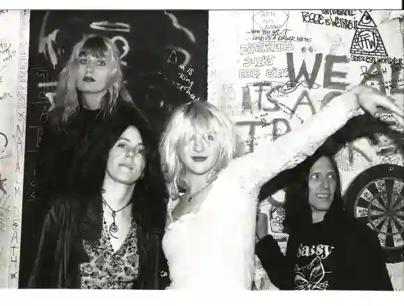 HOLE, group photo, singer Courtney LOVE at the Loft in Berlin Music, Berlin Germany