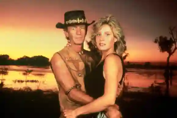 Crocodile Dundee: Paul Hogan And Linda Kozlowski Married In Real Life relationship marriage wedding divorce breakup movie film son Chance today now age 2021