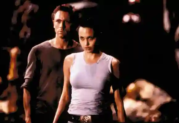 Daniel Craig y Angelina Jolie en 'Tomb Raider'