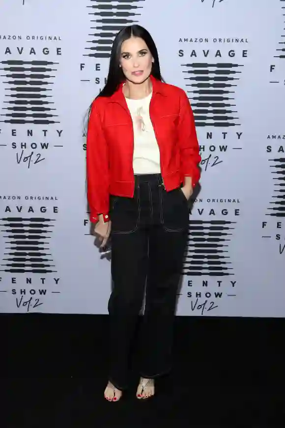 Demi Moore attends Rihanna's Savage X Fenty Show Vol. 2 presented by Amazon Prime Video.