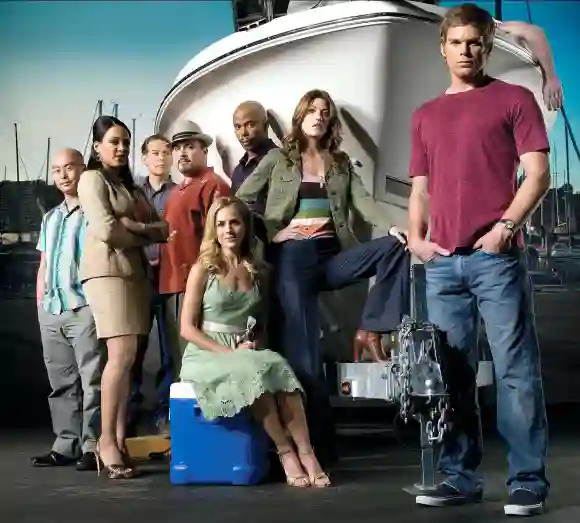 El elenco de 'Dexter' en 2006