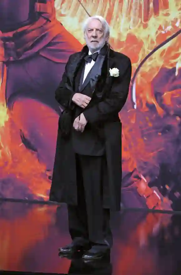 Donald Sutherland 'The Hunger Games: Mockingjay-Part 2' 2015
